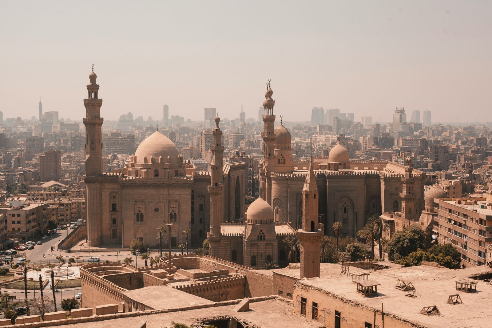 The minarets and domes of old Cairo